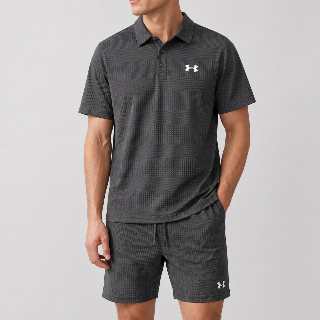 Aero-Weave Polo Shorts Set - Utförsäljning