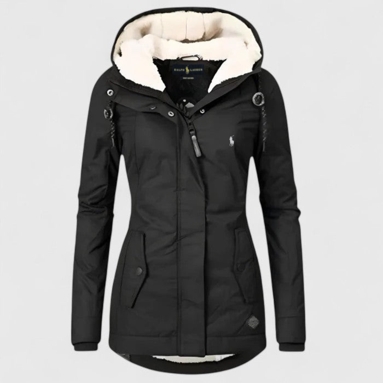 Varmfodrad Hoodjacka - Utförsäljning