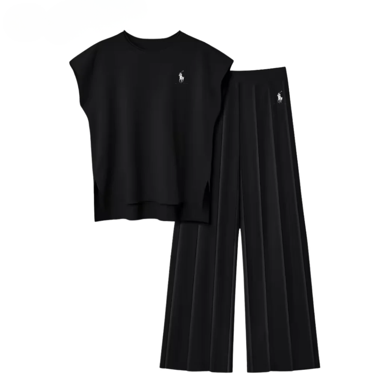 Minimalistiskt Chic Tvådelat Set - Utförsäljning