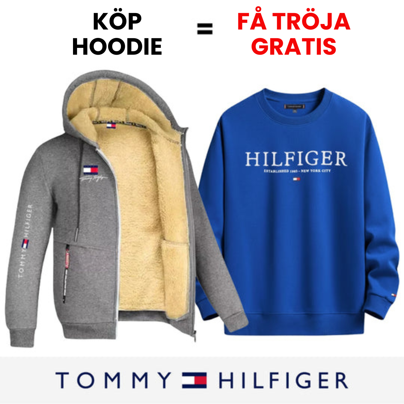 Premium Sherpa Hoodie + Sweat Erbjudande || BEGRĂNSAD ERBJUDANDE