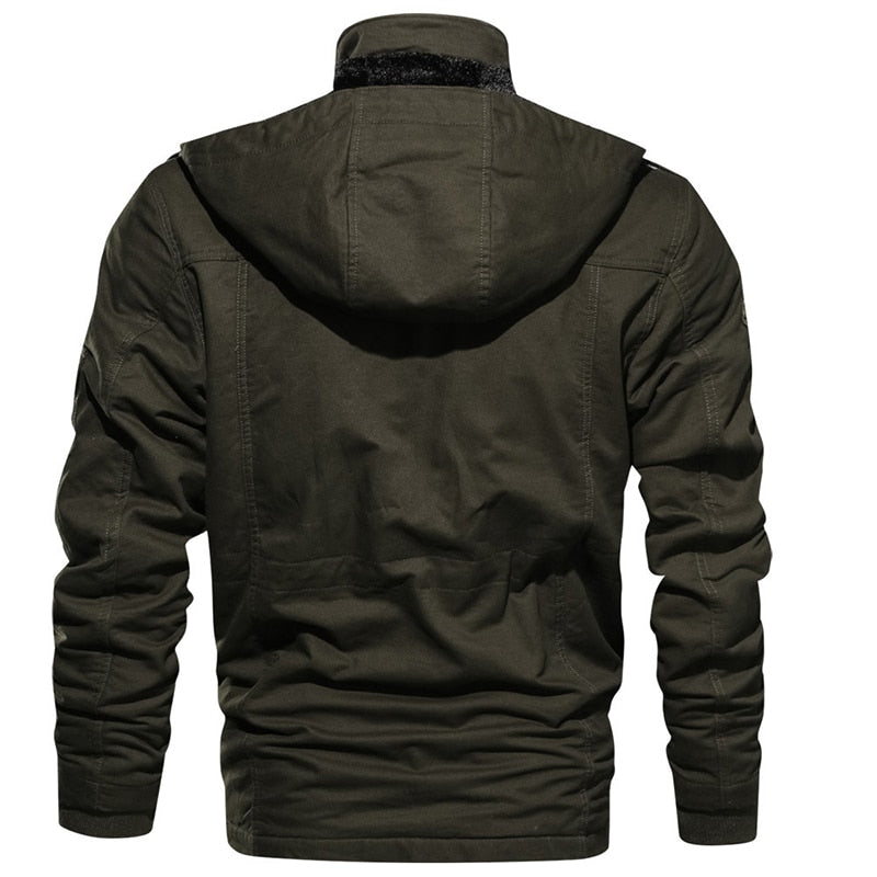Veyro™ - Stilren Modern Jacka med Foder & Flera Fickor