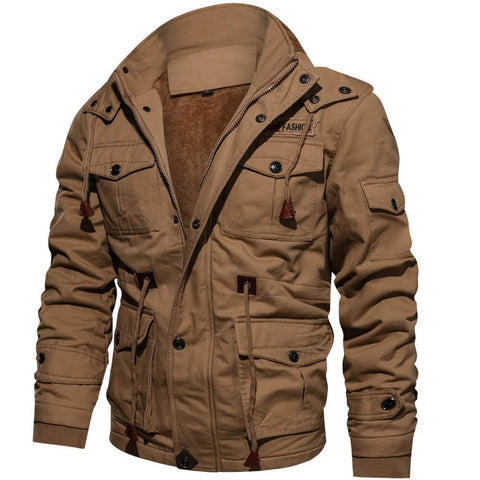 Veyro™ - Stilren Modern Jacka med Foder & Flera Fickor