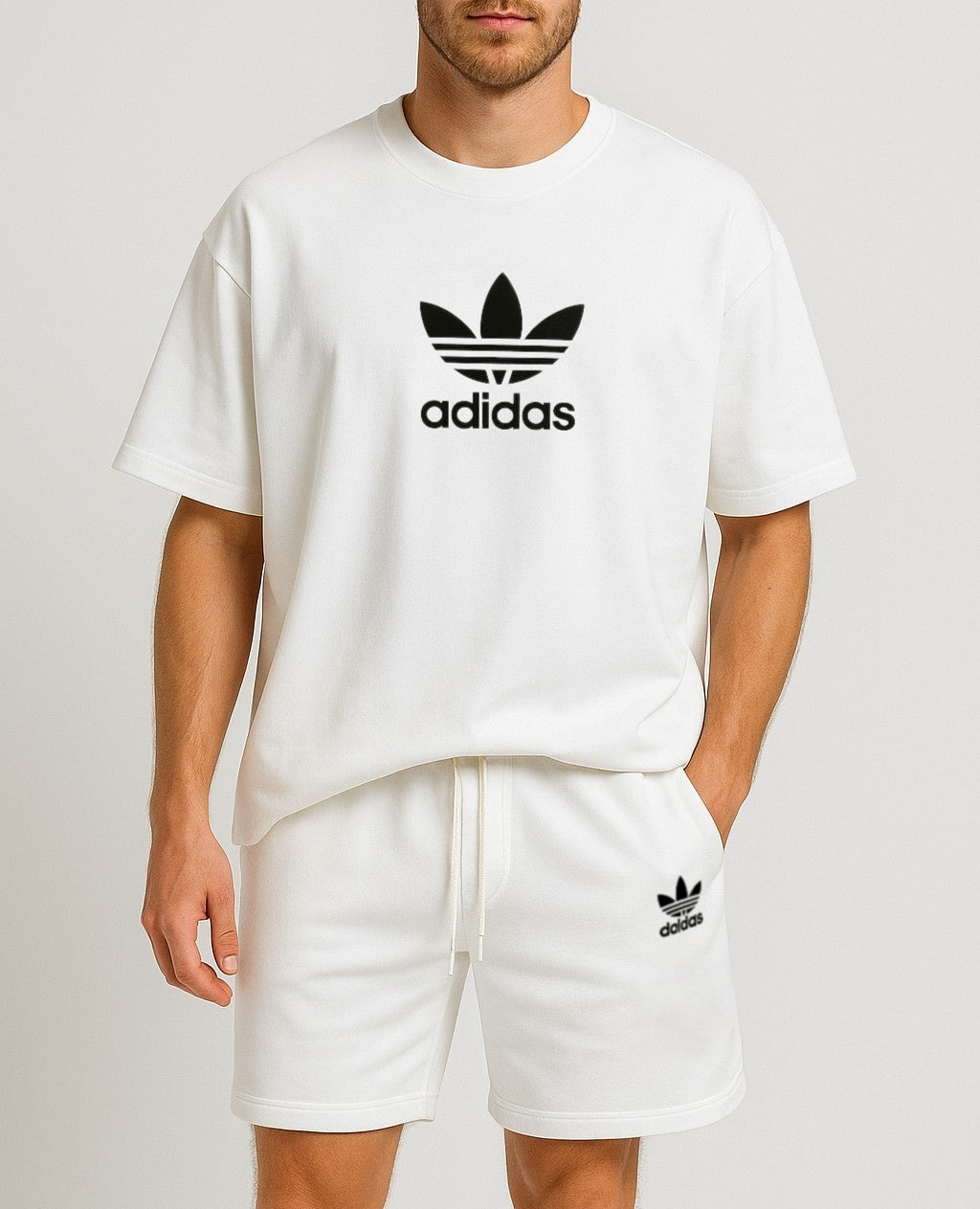 Avslappnad Herroutfit || T-shirt och Shorts