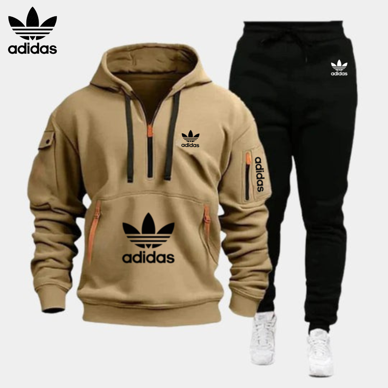 Avslappnat streetwear-set || Utförsäljningspris