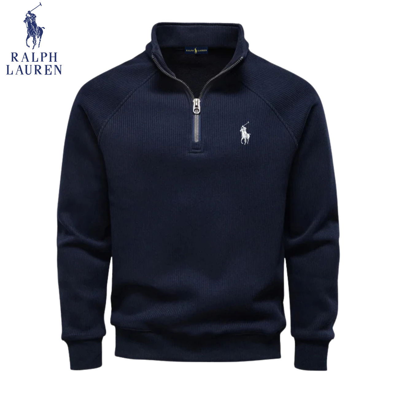 2026 Förfinad Stickad Half-Zip Tröja || Utförsäljning