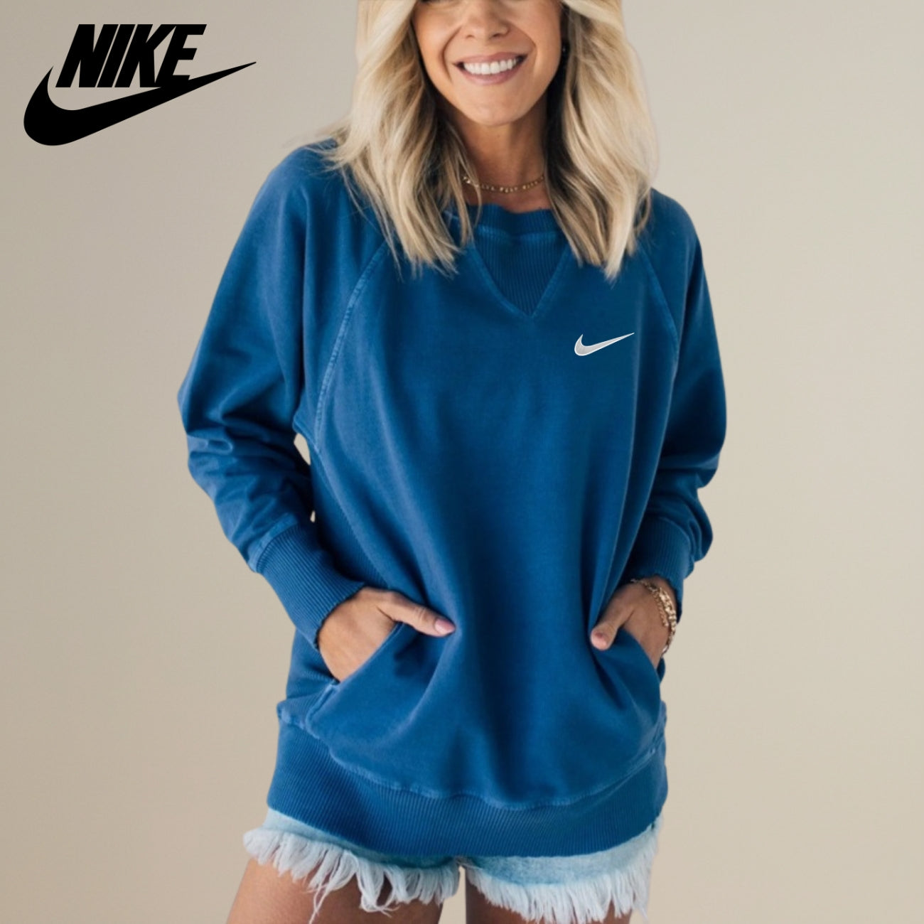 Faded Casual Sweater || UTFÖRSÄLJNING