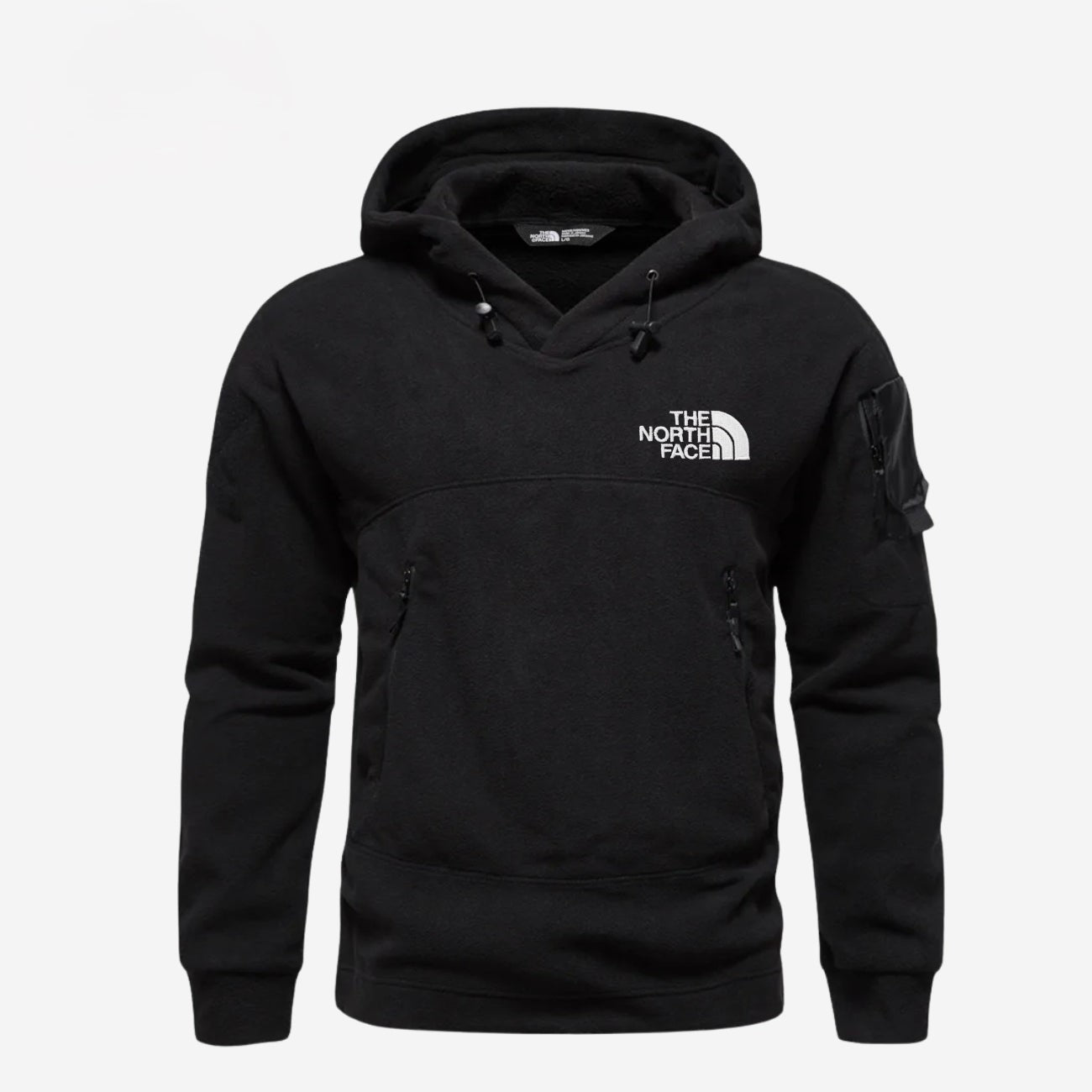 Herrens högpresterande fleece hoodie - Utrensningsrea