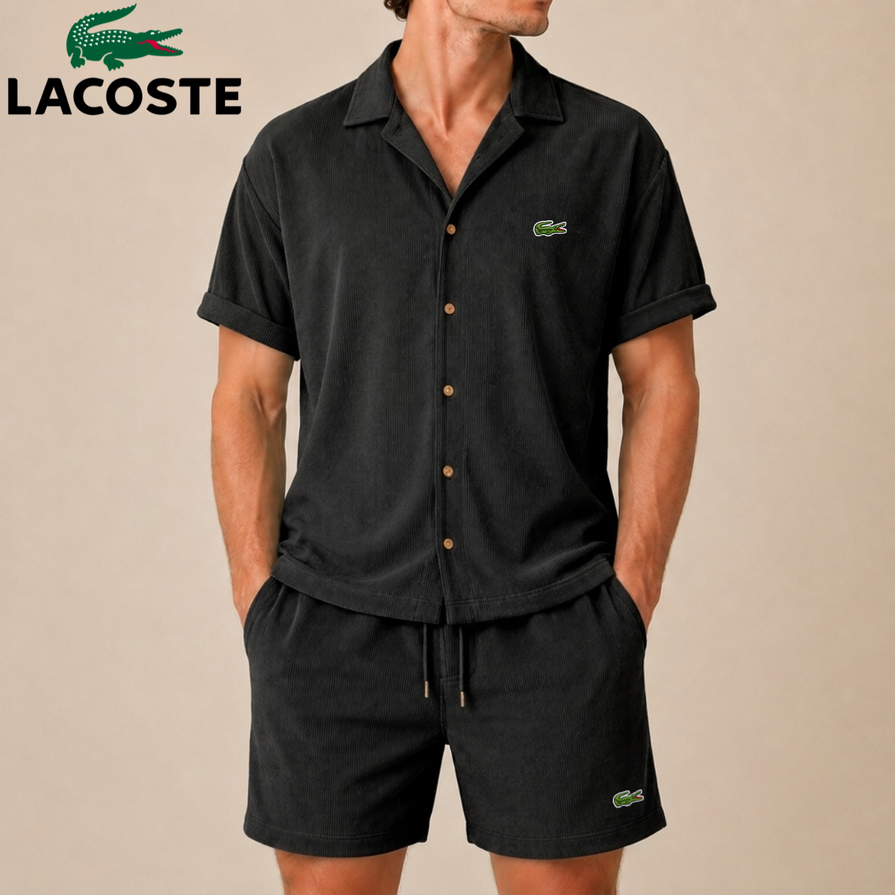 Manchester Krage Shorts Set || Utförsäljning