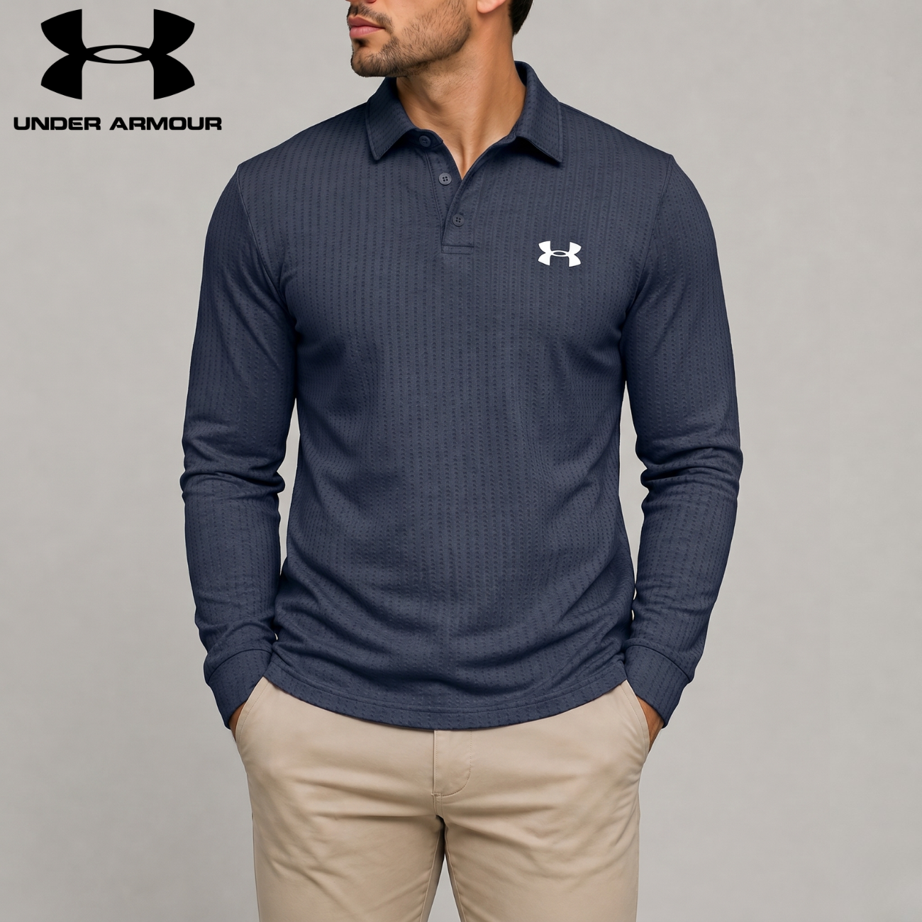 Långärmad Performance Polo || Utförsäljning