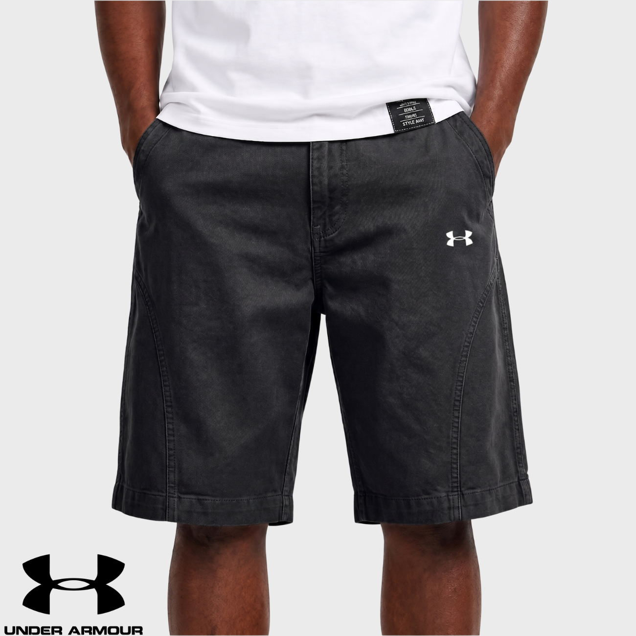 Tech-Performance Canvas Shorts || Utförsäljning