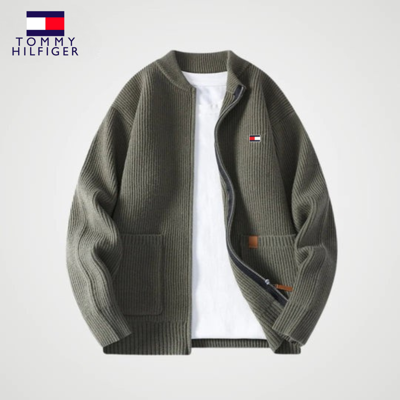 Zippad Stickad Kofta || REAPRIS