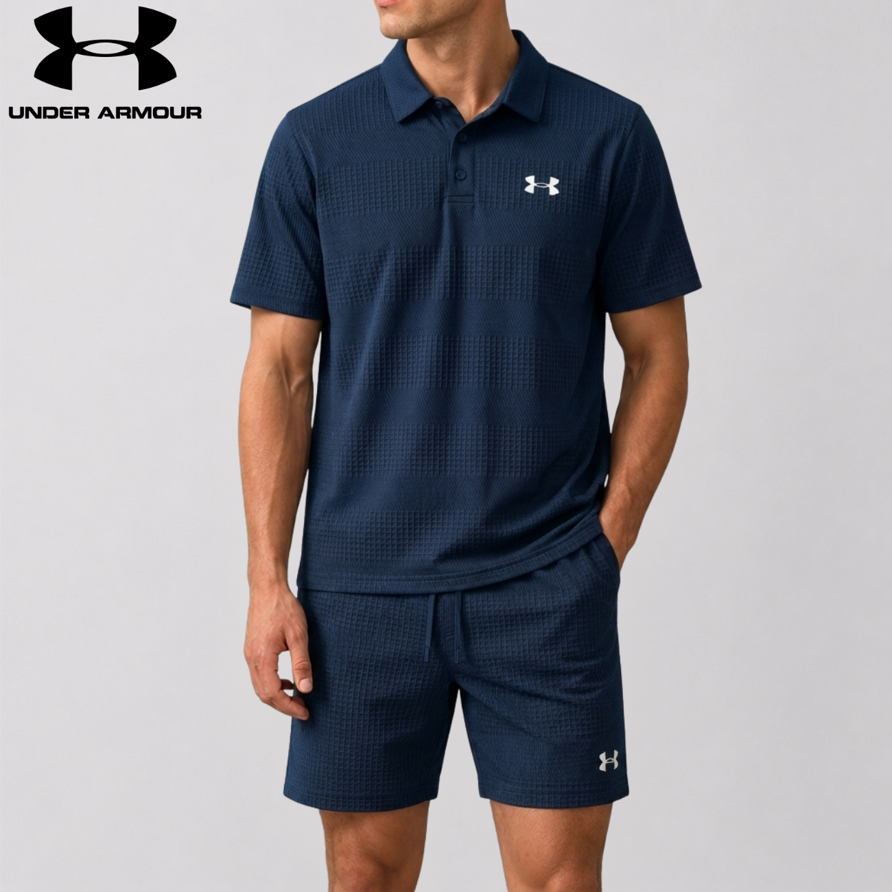 Aero-Weave Polo Shorts Set || Utförsäljning