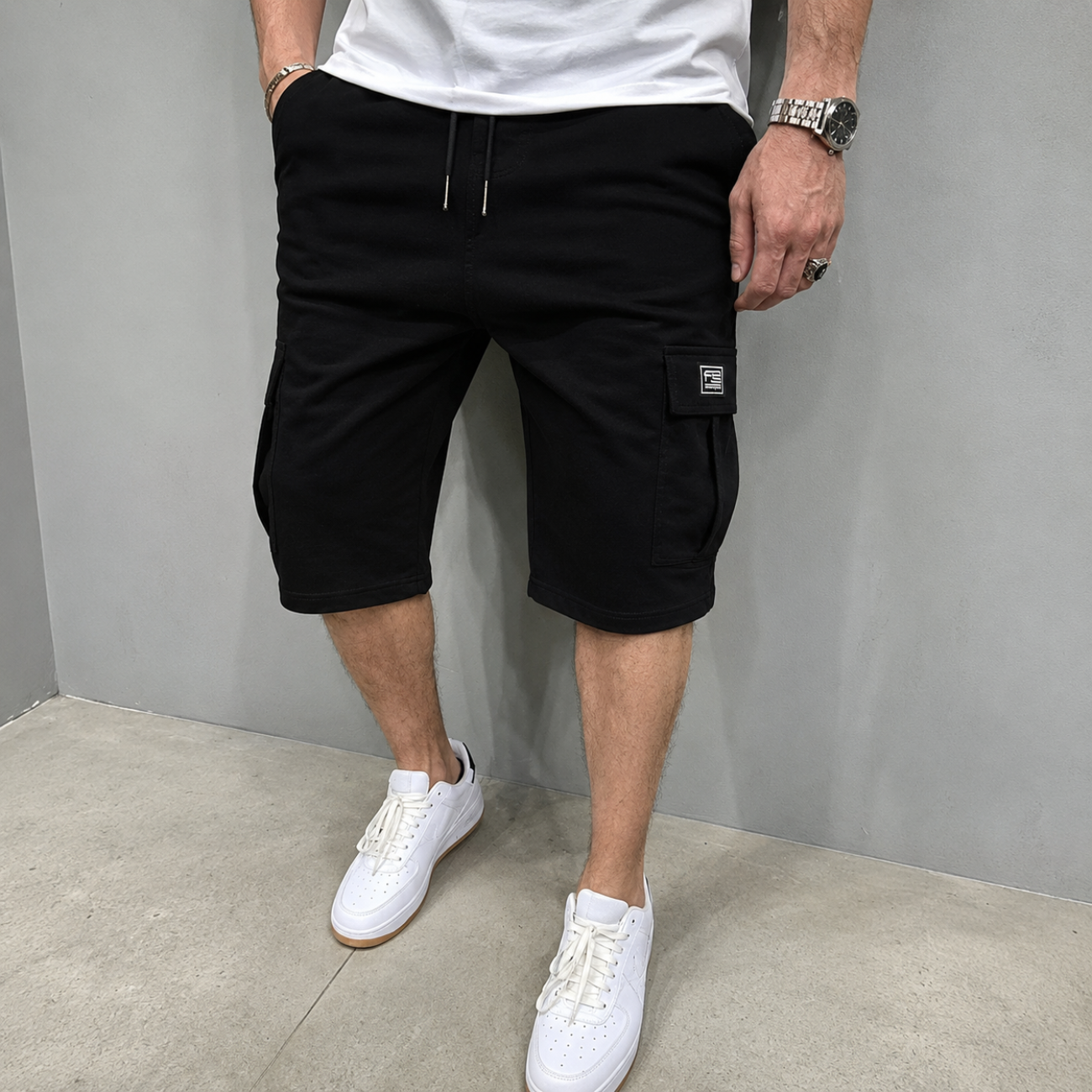 Aero-Stretch Cargo Tech Shorts || Utförsäljning