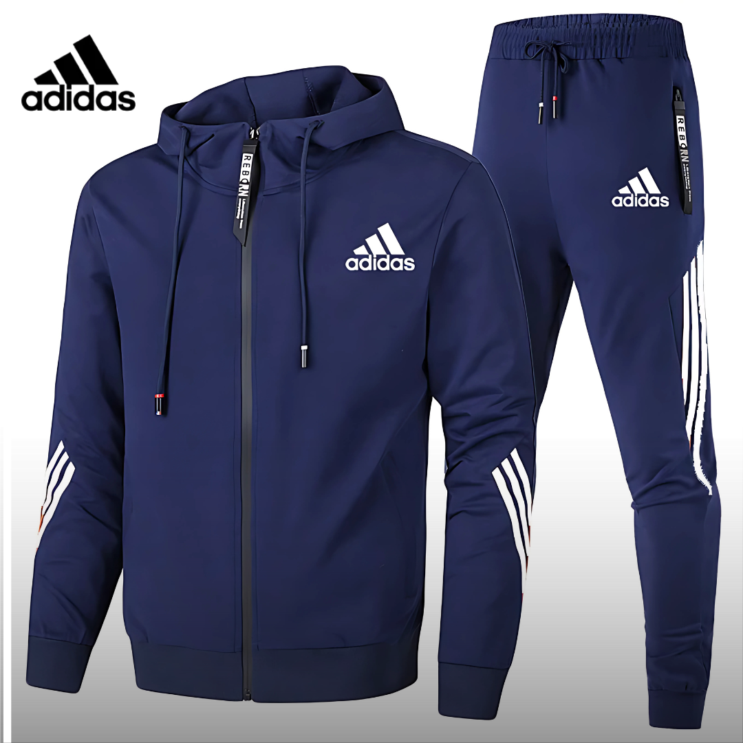 Modernt Atletiskt Hoodie- och Joggerset || Utförsäljning