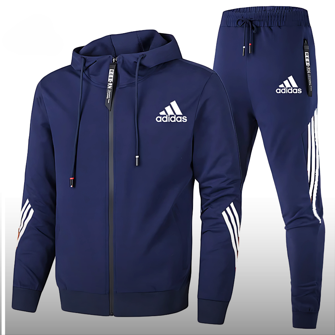Modernt Atletiskt Hoodie- och Joggerset || Utförsäljning
