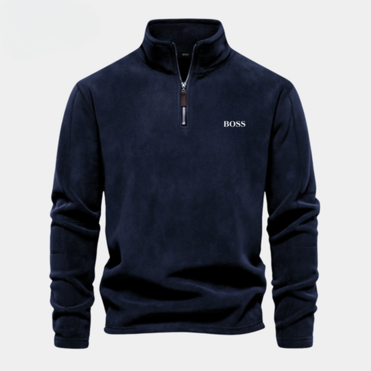 BOSS™ Half Zip Sweatshirt | I Bomull