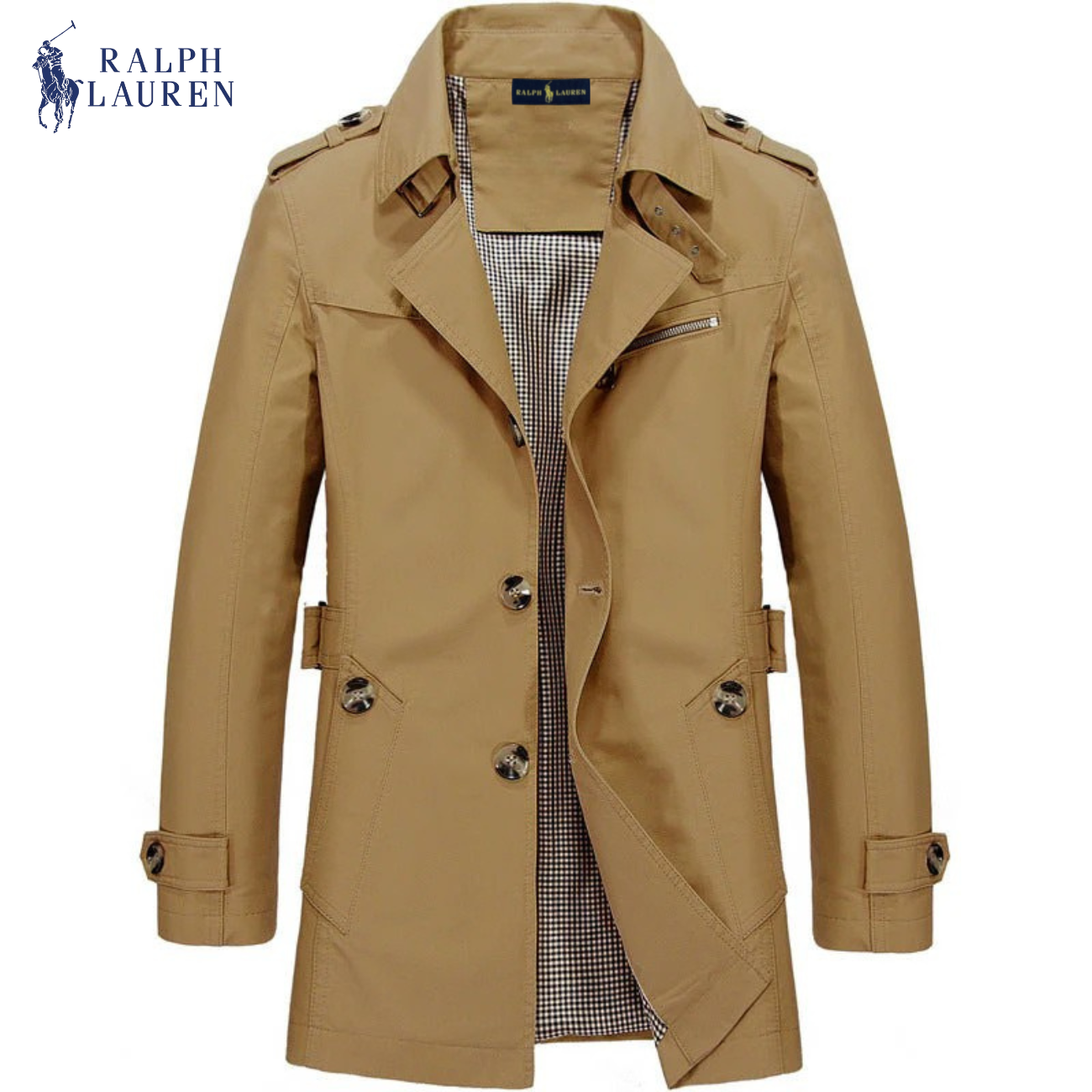 Tidlös Trench Coat || Utförsäljning