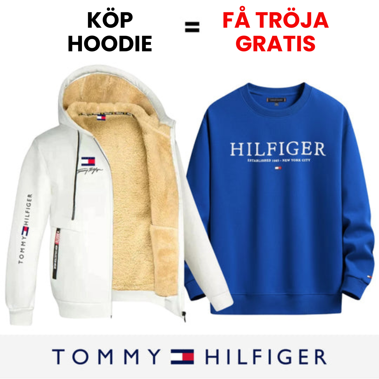 Premium Sherpa Hoodie + Sweat Erbjudande || BEGRĂNSAD ERBJUDANDE