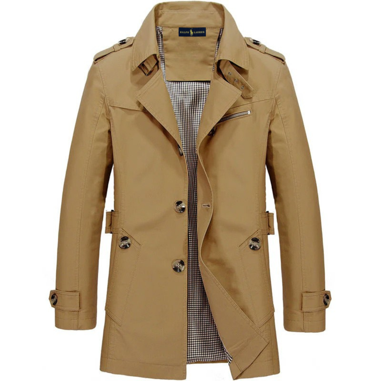 Tidlös Trench Coat || Utförsäljning