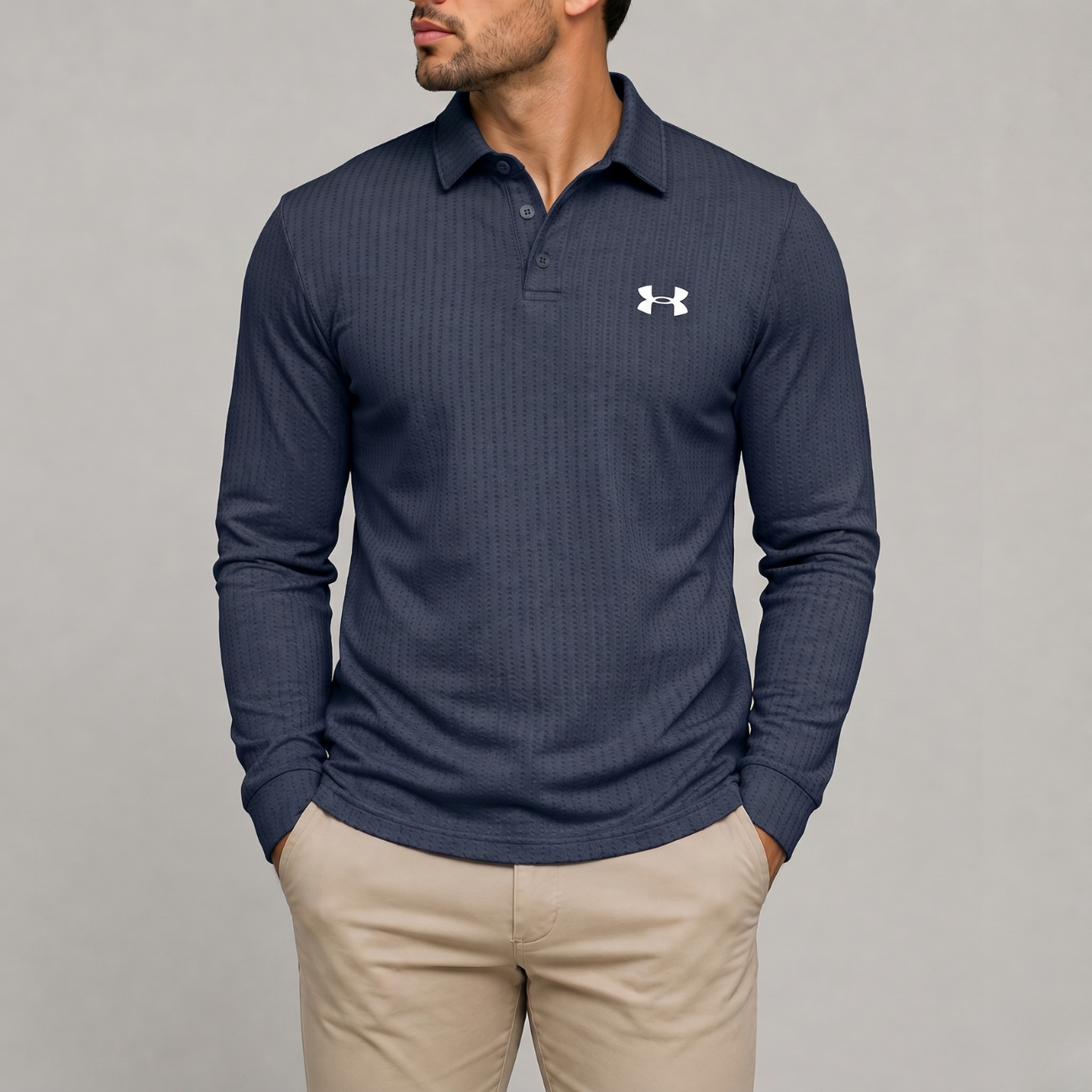 Långärmad Performance Polo - Utförsäljning