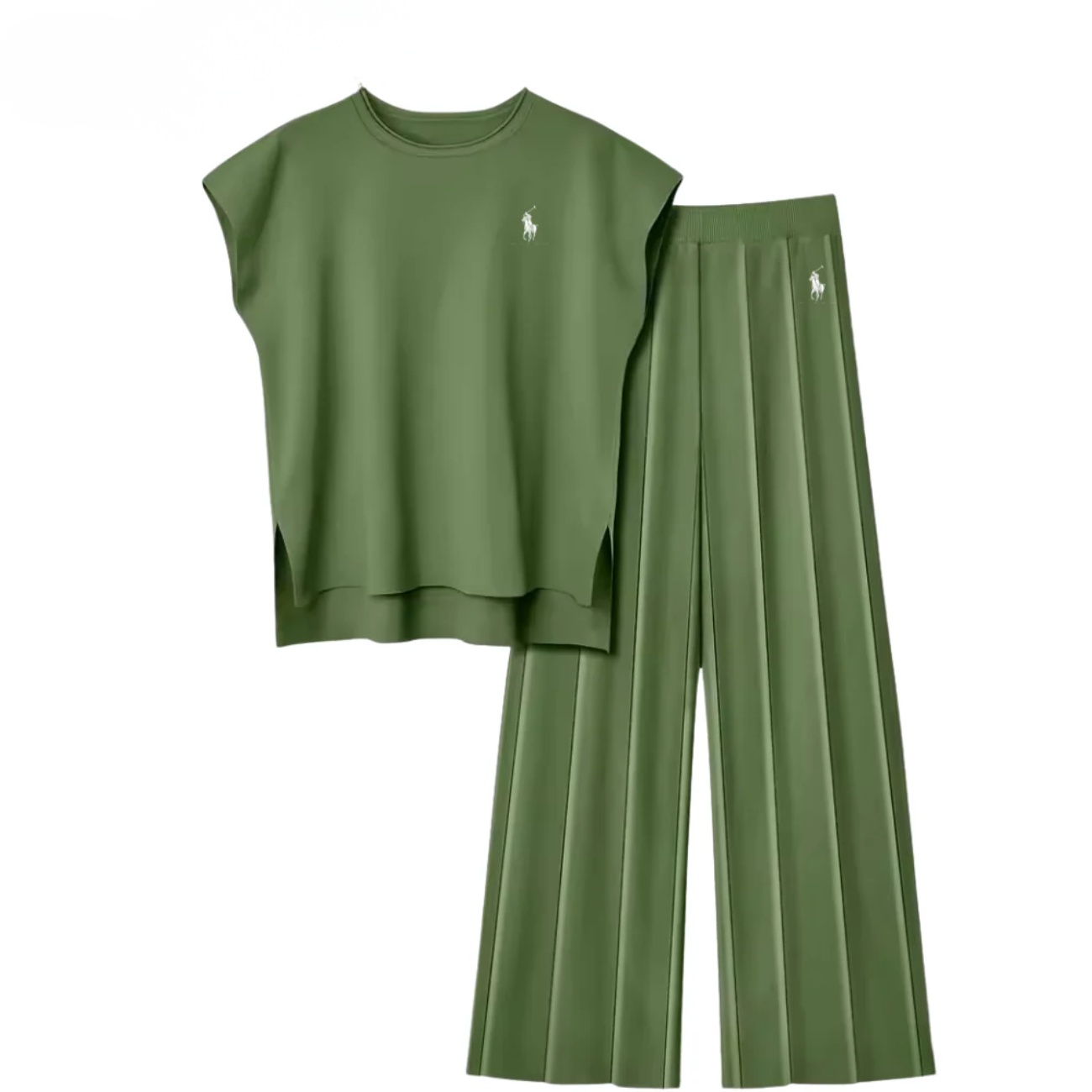 Minimalistiskt Chic Tvådelat Set - Utförsäljning