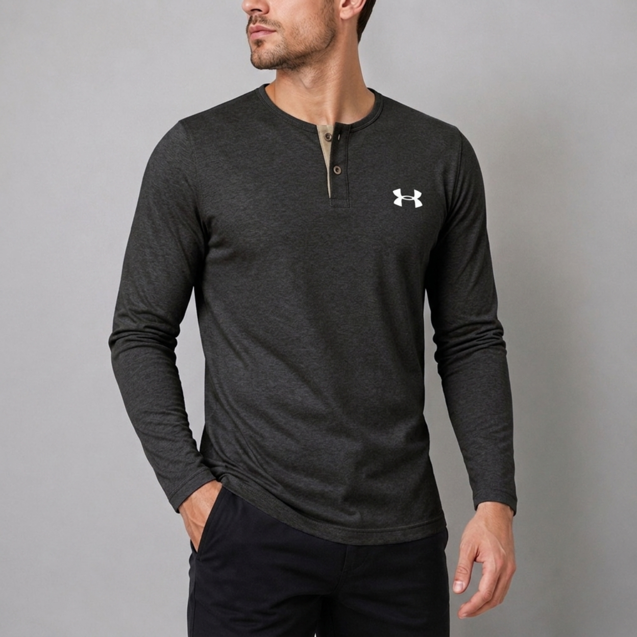 Core Tech Slub Henley - Utförsäljning