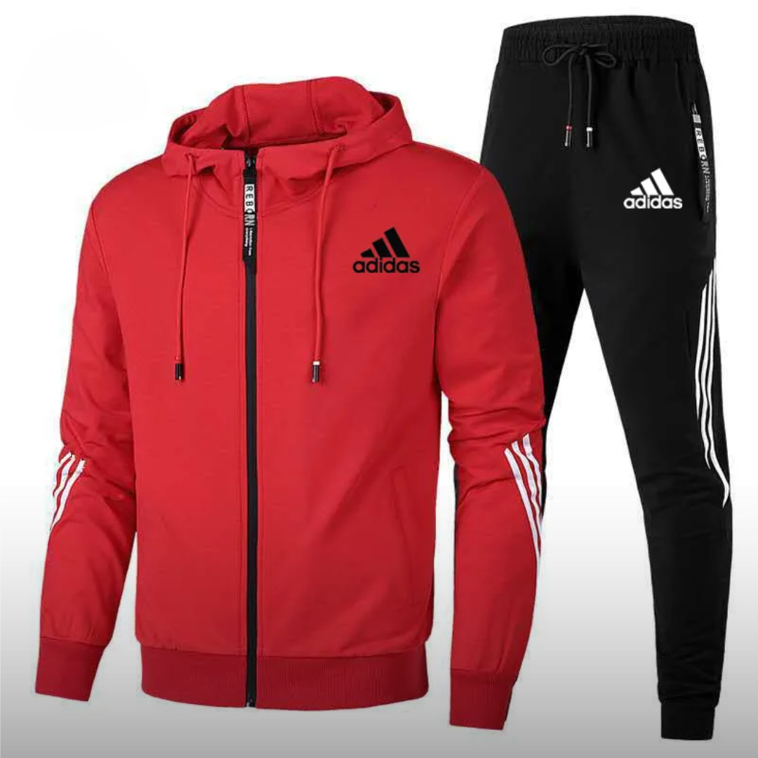 Modernt Atletiskt Hoodie- och Joggerset || Utförsäljning