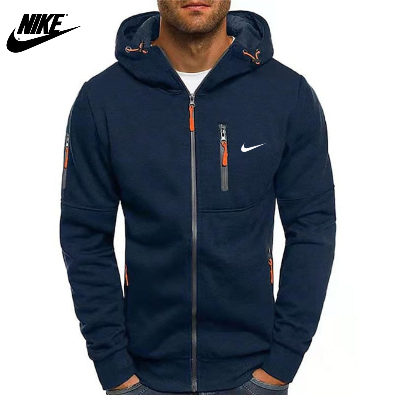 Premium Komfort Zip-Up Hoodie || Utförsäljning