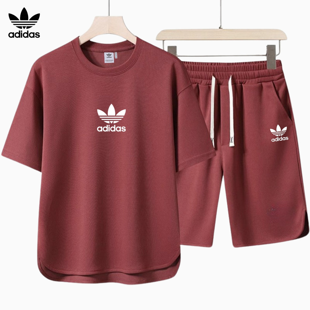 Casual Set för män || T-shirt och shorts SCH