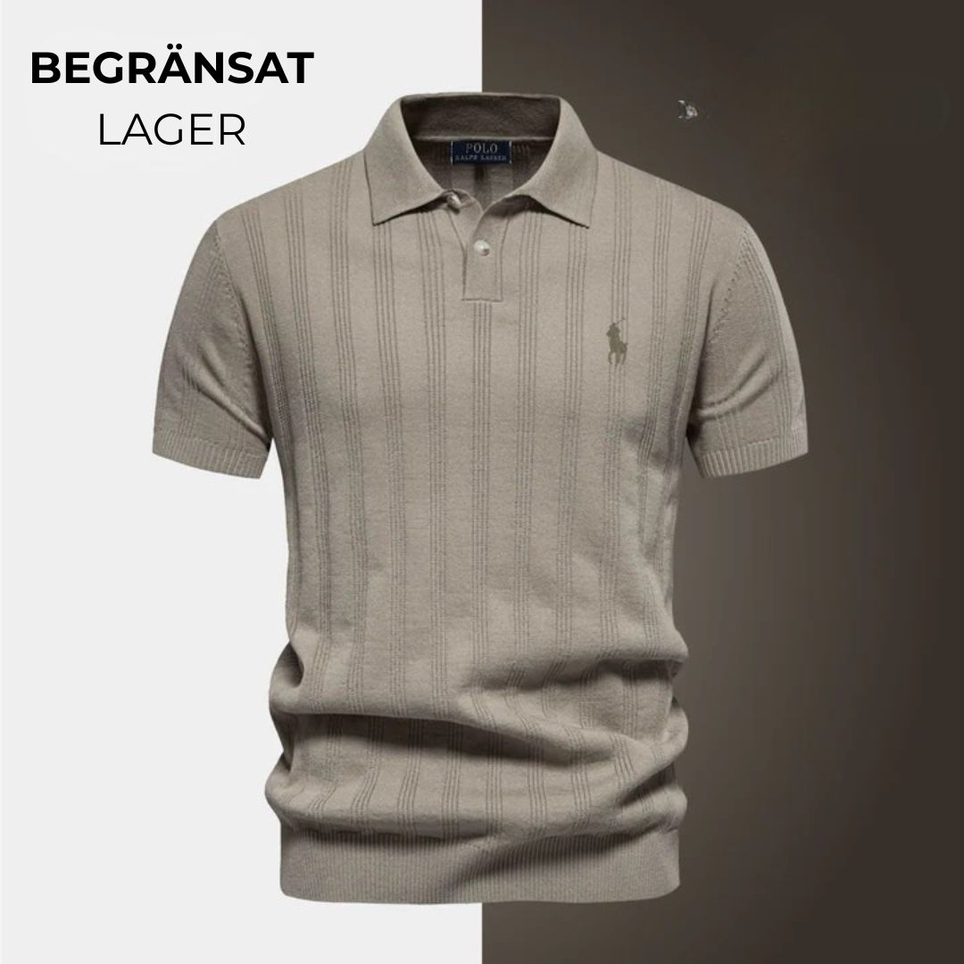 Polotröja för män - Texturerad RL