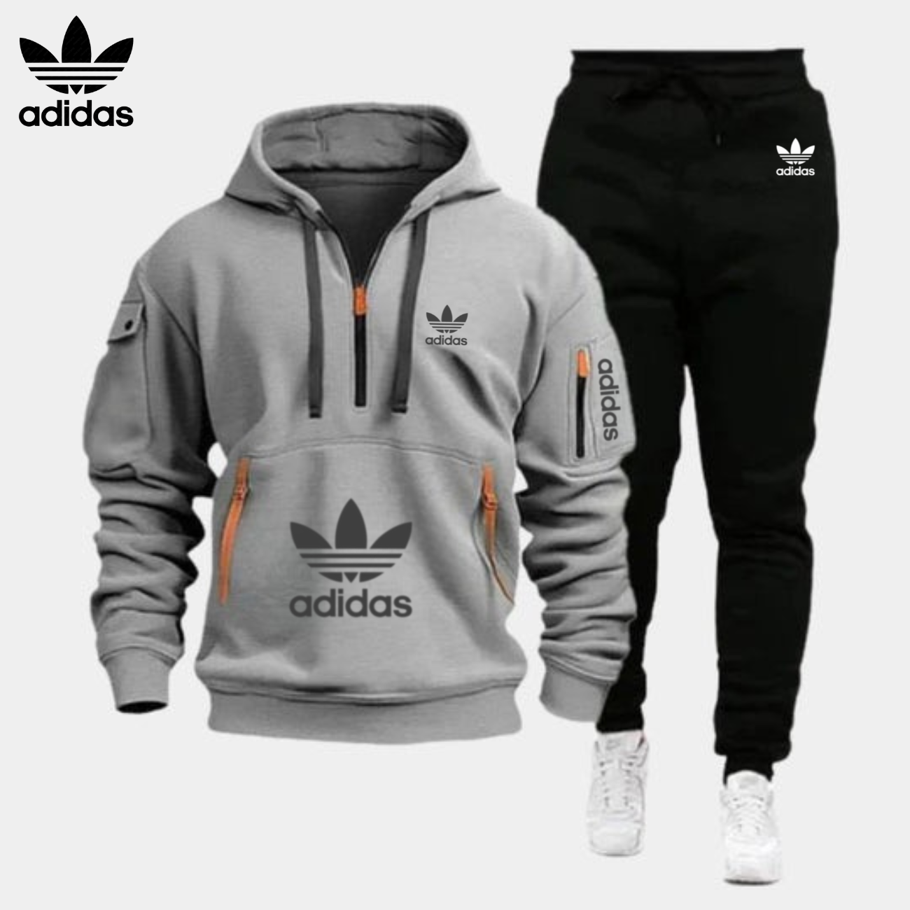 Avslappnat streetwear-set || Utförsäljningspris