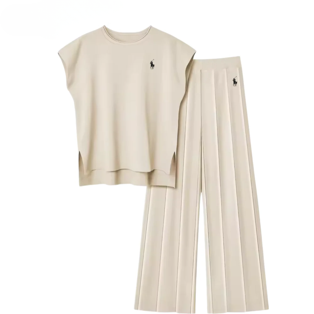 Minimalistiskt Chic Tvådelat Set - Utförsäljning