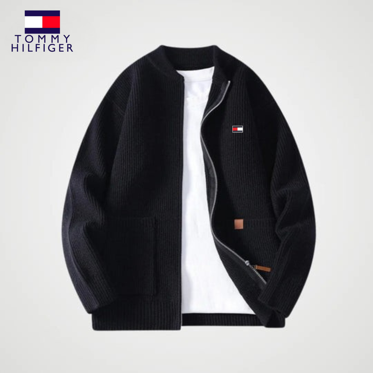 Zippad Stickad Kofta || REAPRIS