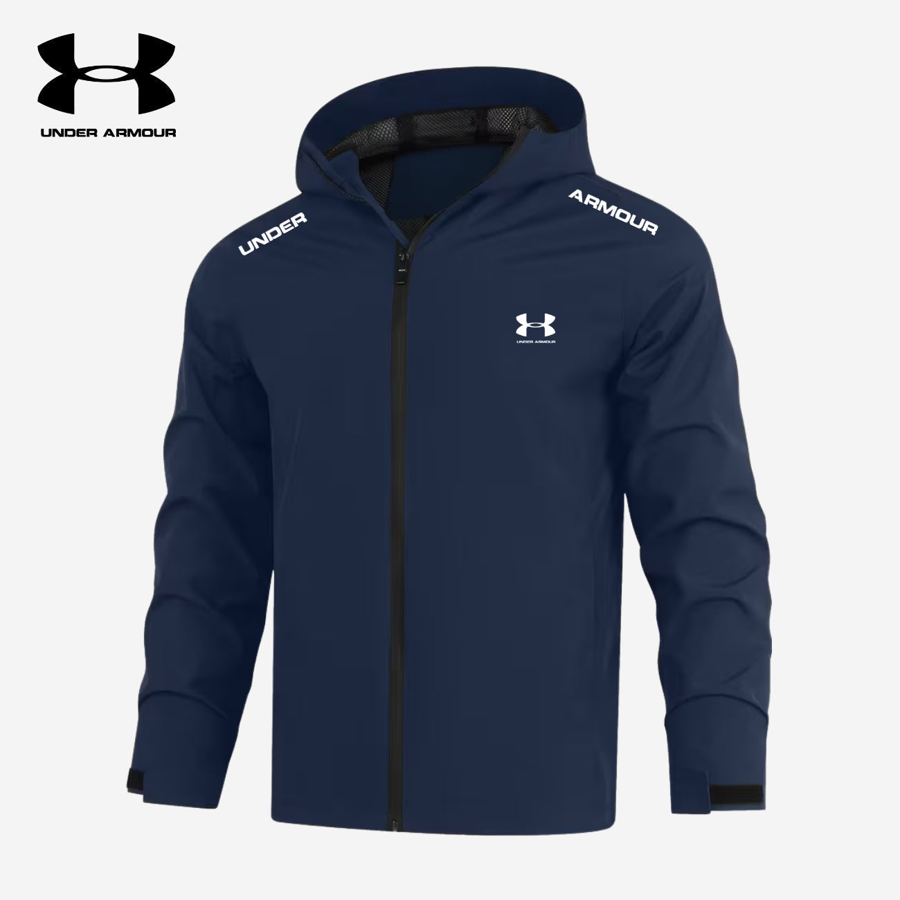 Hoodie med Dragkedja || UTSÄLJNING