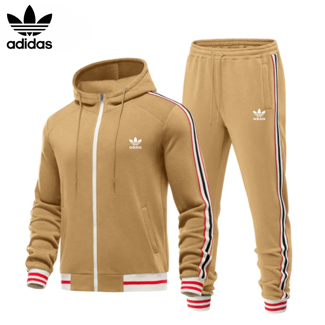 Avslappnad Set Hoodie & Byxor || REA