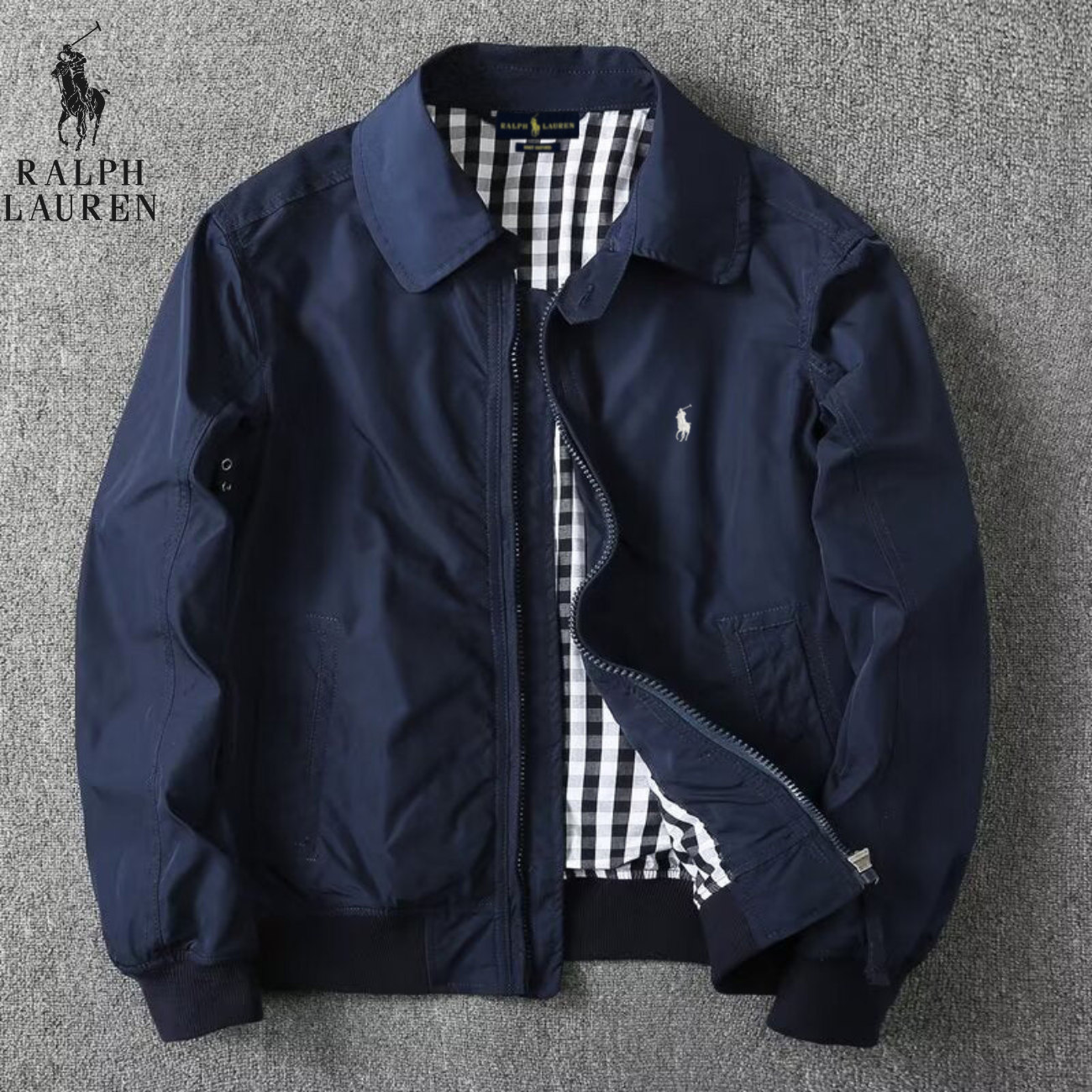 2026 Modern Klassisk Zip-Up Jacka || Rea