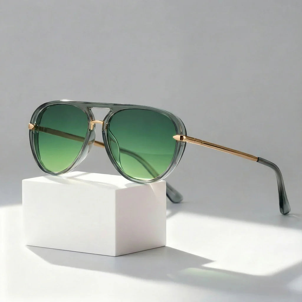 2026 Amber Vision Aviator-solglasögon || Utförsäljning