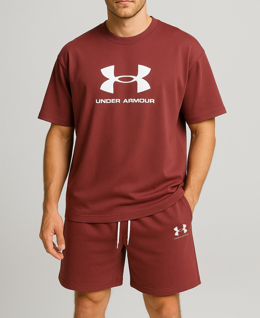 Somrig och Avslappnad Herroutfit || T-shirt och Shorts