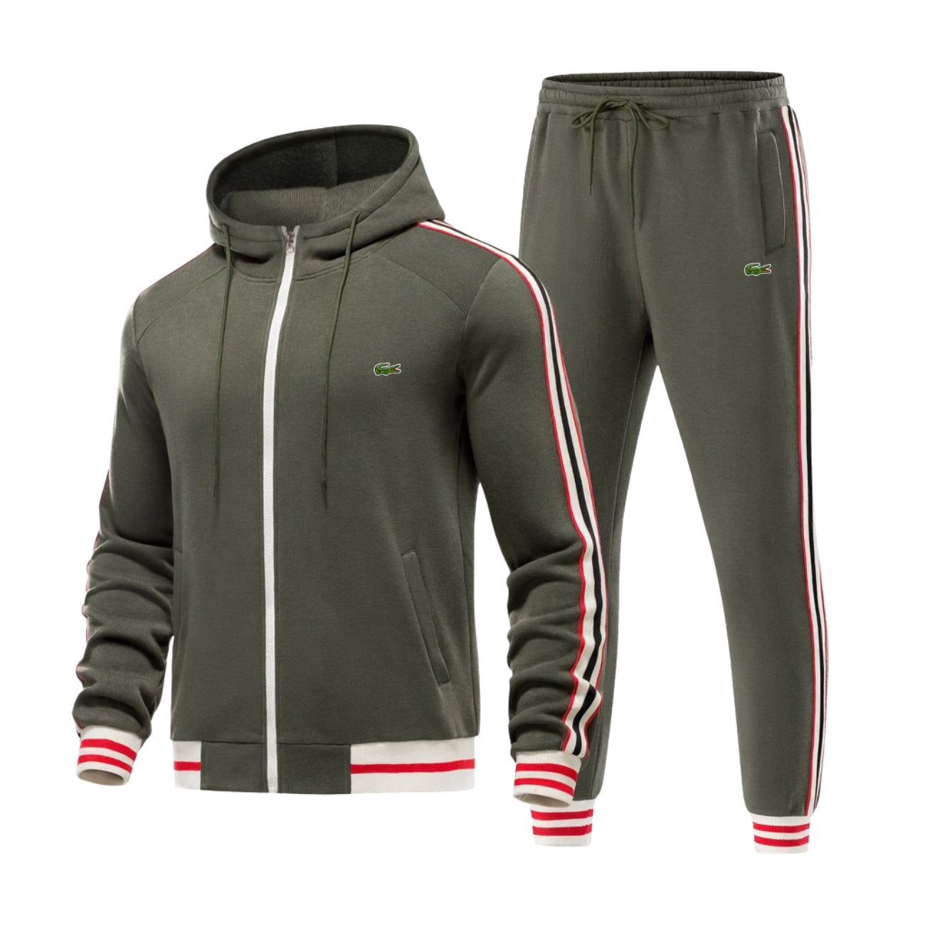 Avslappnad Set Hoodie & Byxor - REA