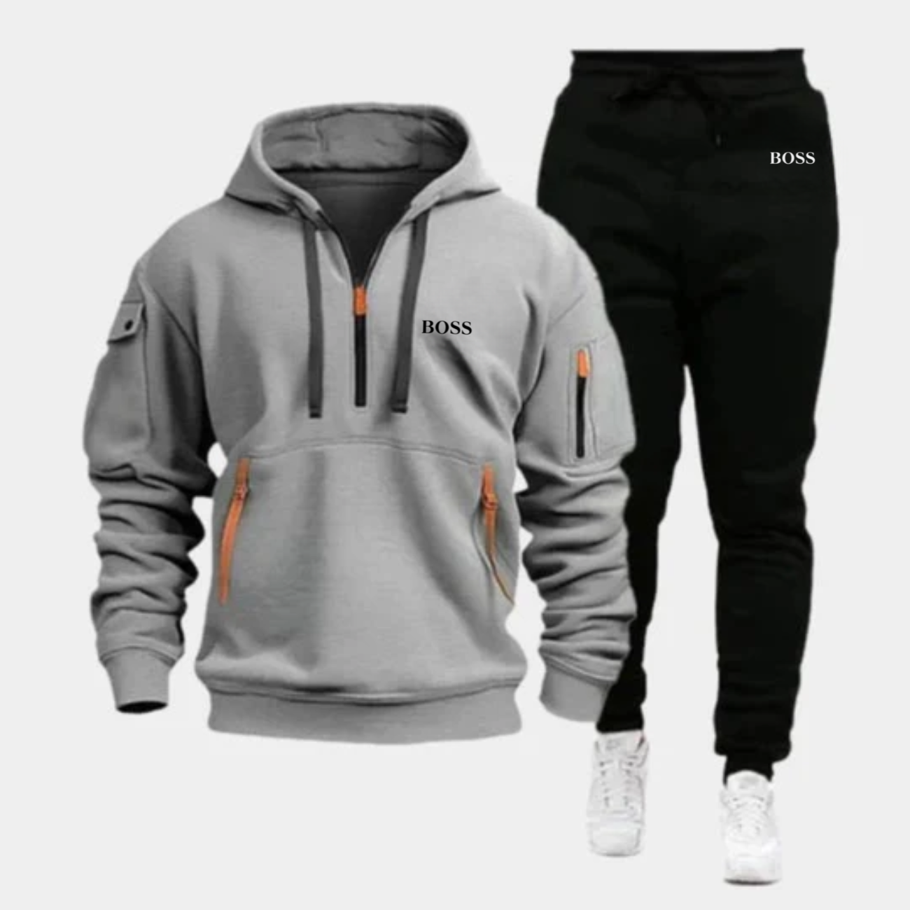 Avslappnat streetwear-set || Utförsäljningspris