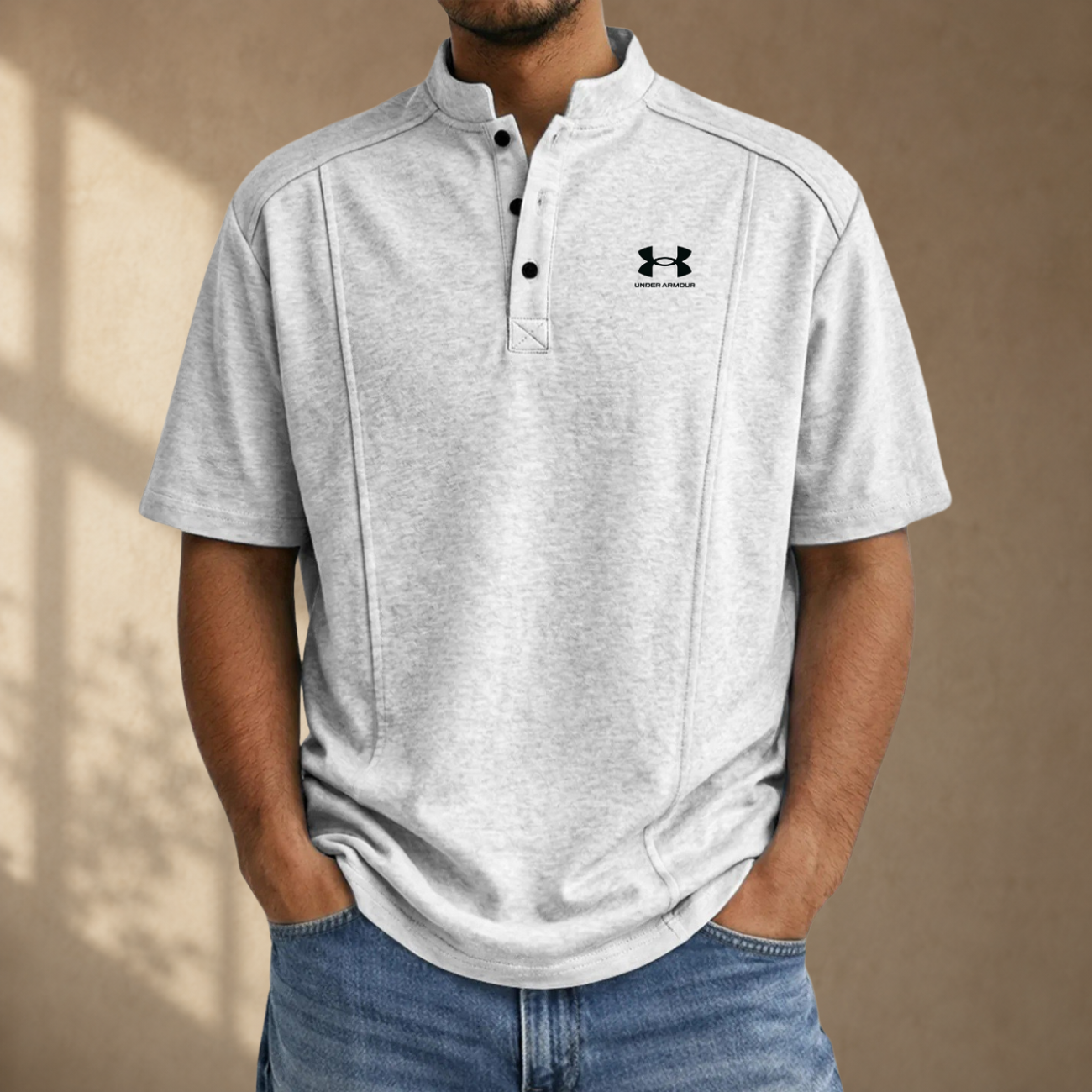 Vertikal Söm Tech Polo - Utförsäljning