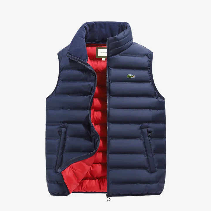 Isolerad Zip-Up Väst || Utförsäljning
