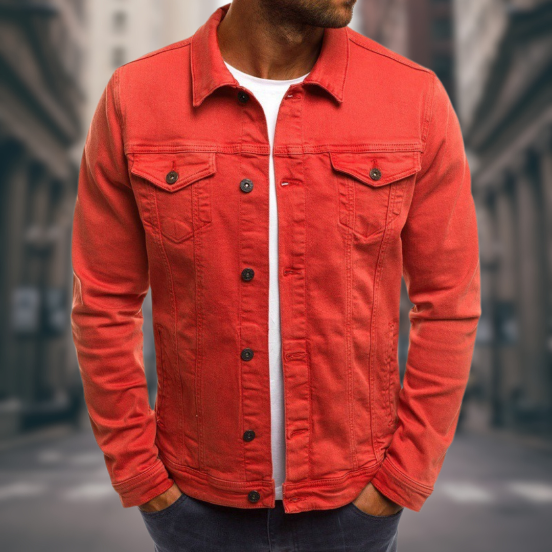 Anthony™ - Denimjacka med Skräddad Passform