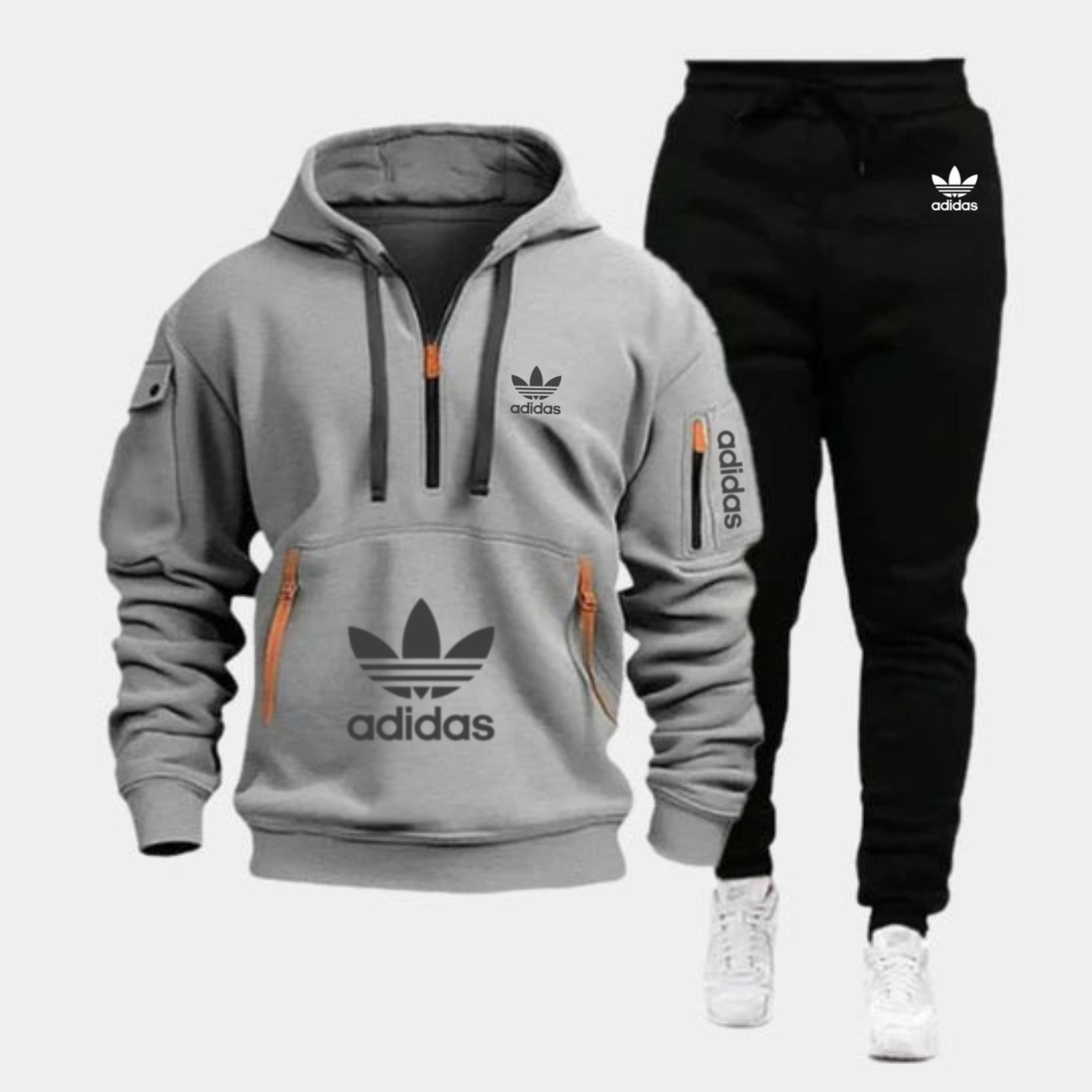 Avslappnat streetwear-set - Utförsäljningspris