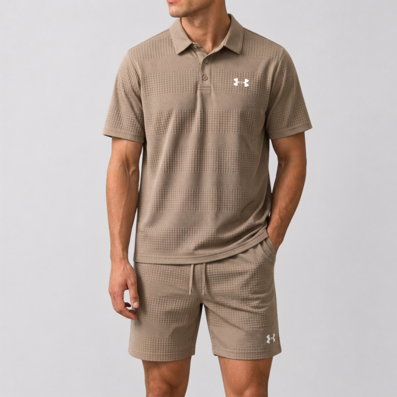 Aero-Weave Polo Shorts Set - Utförsäljning