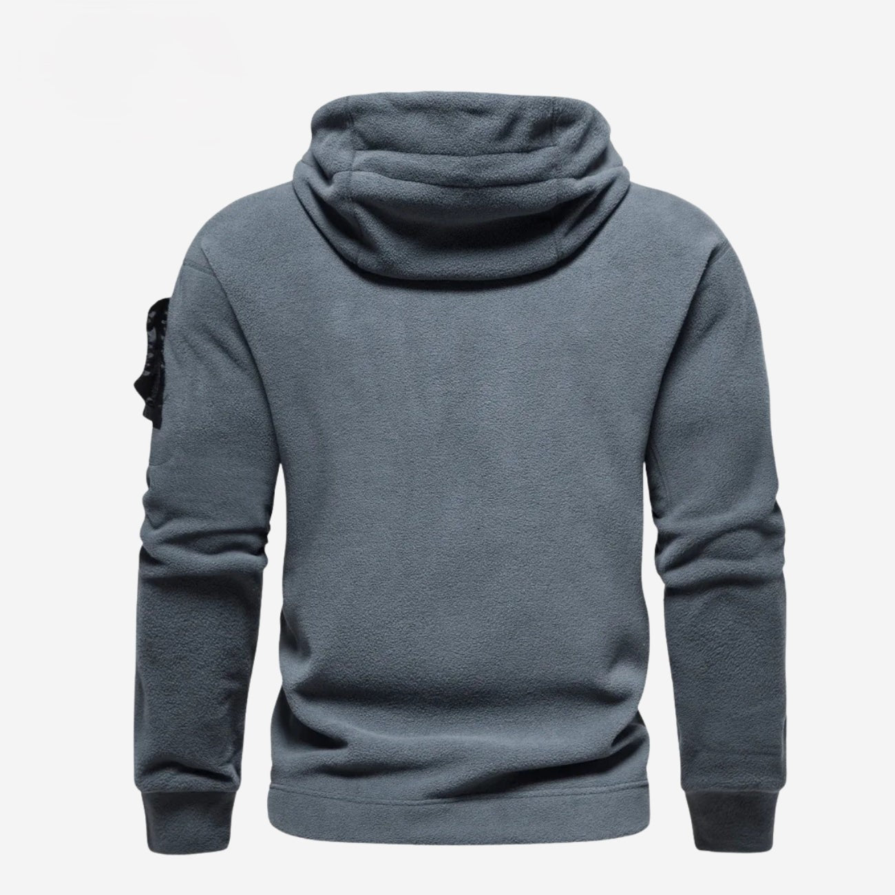 Herrens högpresterande fleece hoodie - Utrensningsrea