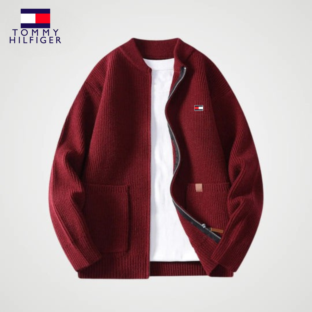 Zippad Stickad Kofta || REAPRIS