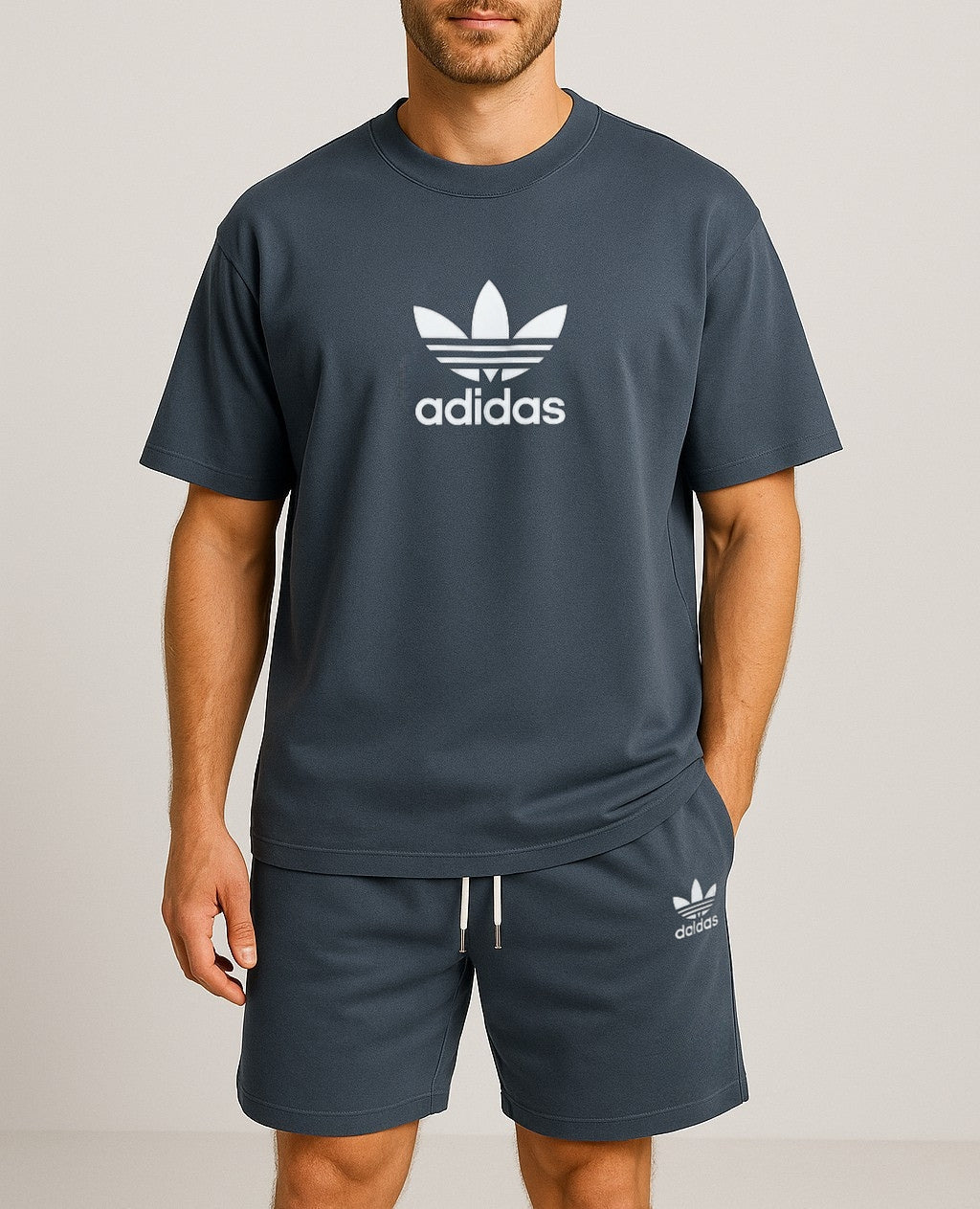 Avslappnad Herroutfit || T-shirt och Shorts