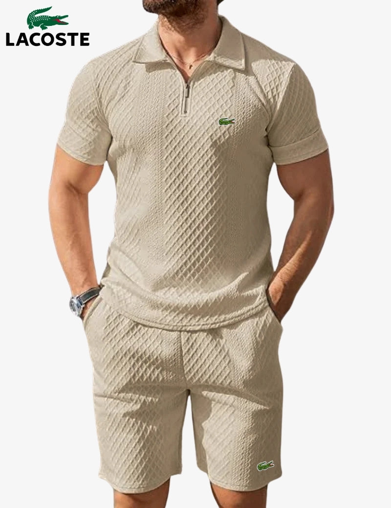 Set Polo Zippé & Short || LAGERRRENSNING