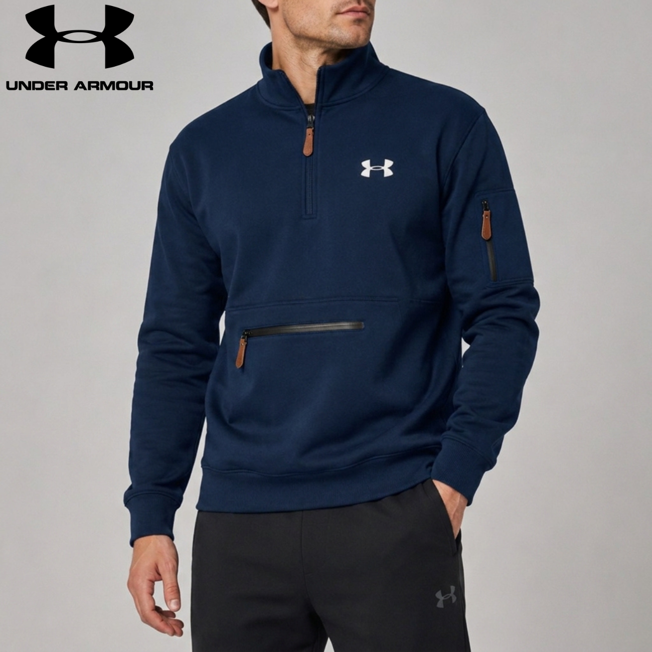 Quarter-Zip Pullover || Utförsäljning